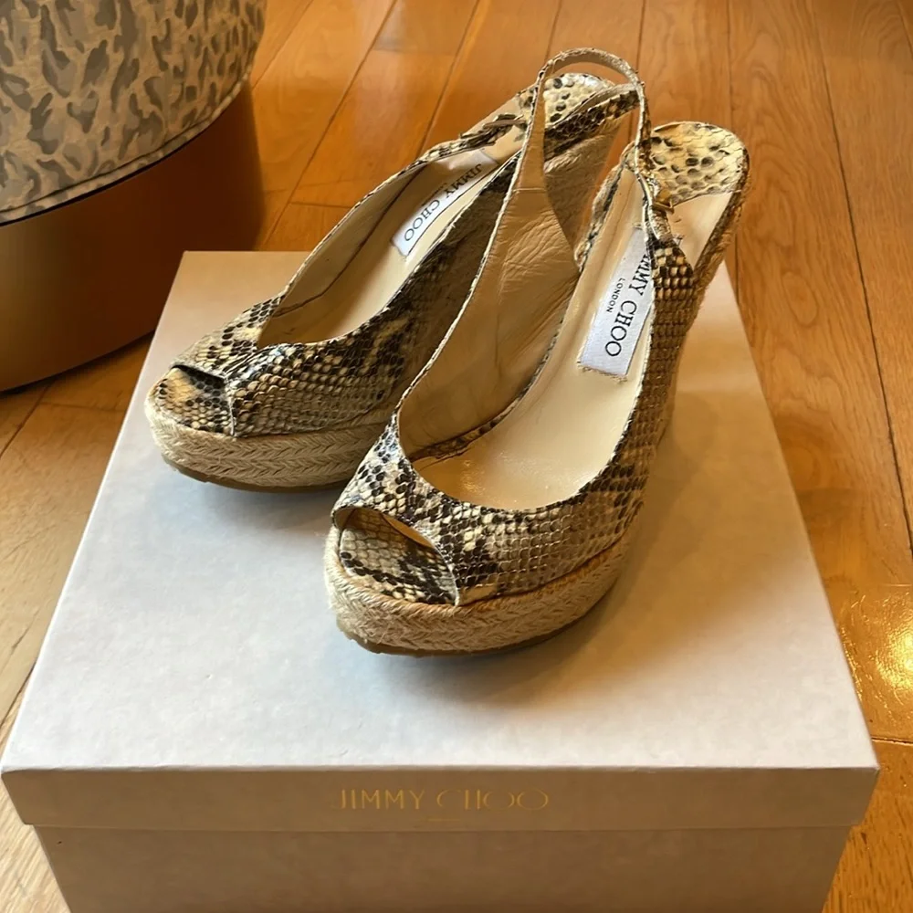 Jimmy Choo wedge Sandals